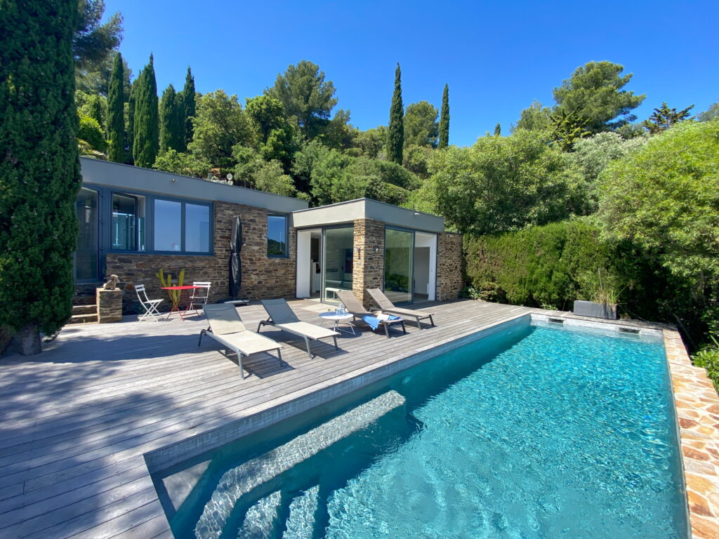 location gaou benat villa Méditerranée