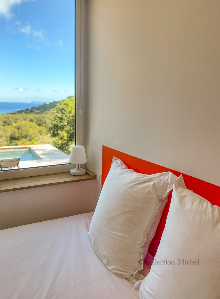 suite avec vue mer villa méditérranée