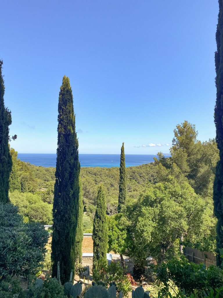 vue dégagée du gaou benat