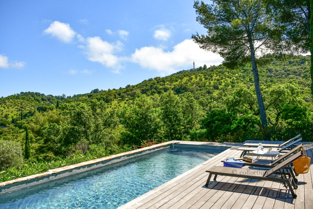 villa Méditerranée au domaine privé du gaou